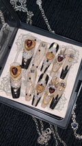 Taurus Zodiac Collection ♉ | Gothic Romance Press-On Nails